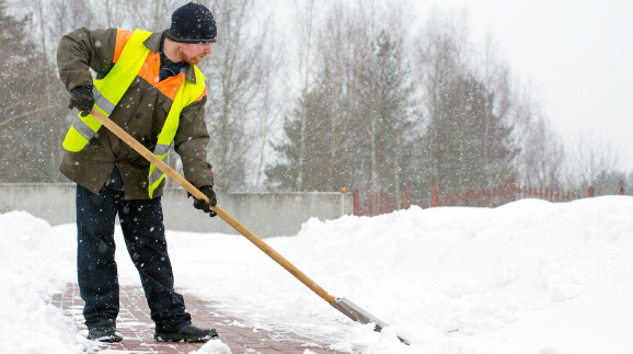 Arbeiten bei K&auml;lte